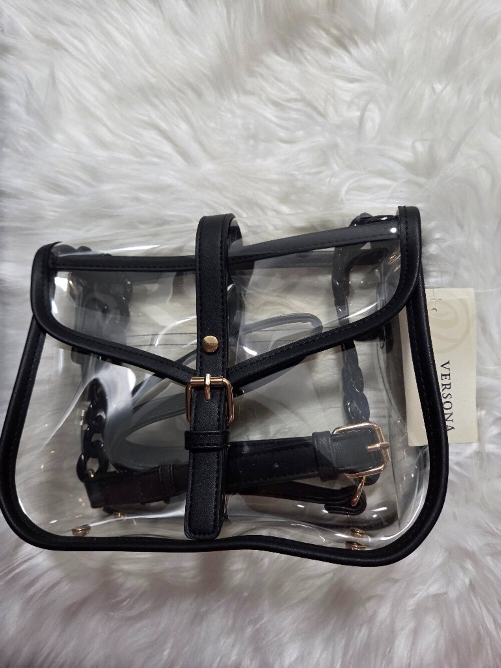 Versona Transparent Satchel Bag